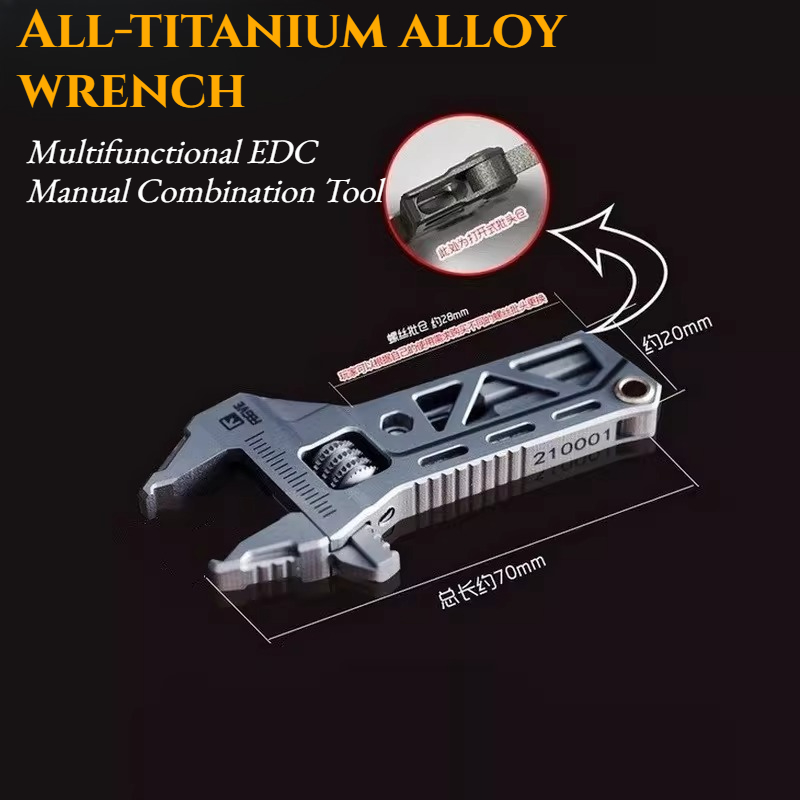 Edc Carry Pliers - Kunci Pas dan Tang Paduan Titanium