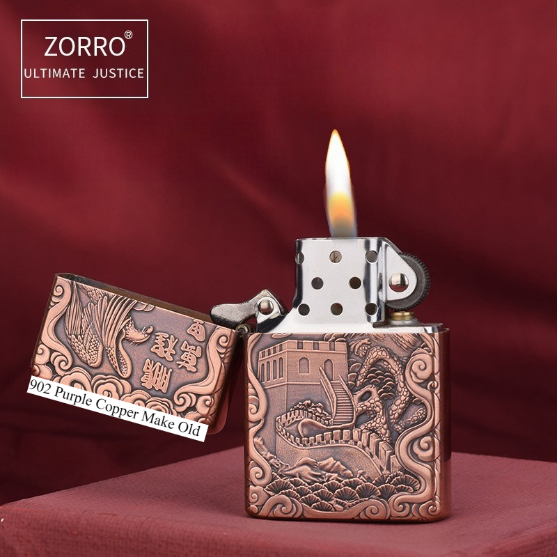 ZORRO 902 Tembaga Ungu Buatan  - Lighter Insert Zippo ulasan dan harga
